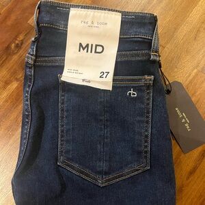 Rag & Bone Mid-rise Cate Skinny Jeans. Size 27 with tags